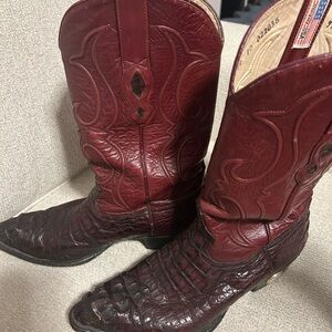 Men’s Los Altos boots Burgundy size 11